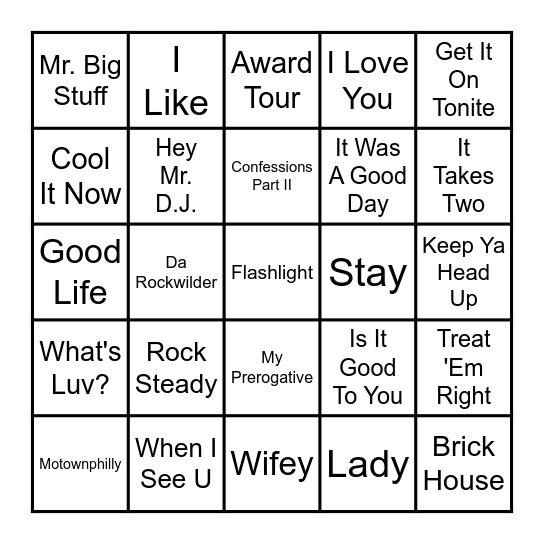 VIBE BINGO Card