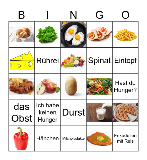 Essen Bingo Card