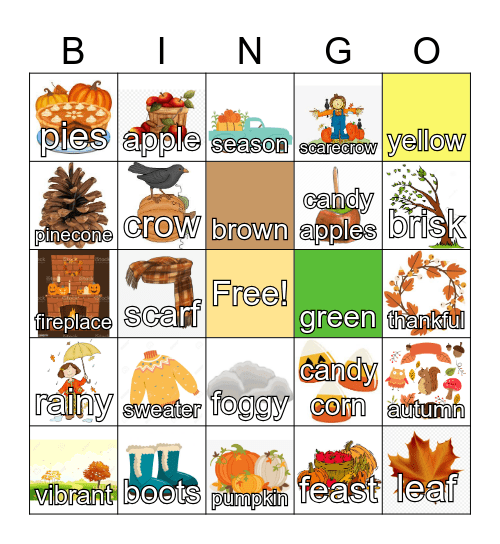 September Huddle Bingo Card