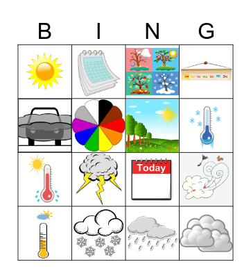 Révision Bingo Card