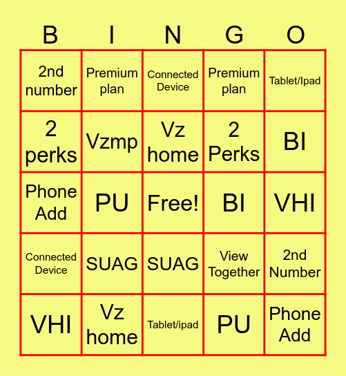 IPhone Launch Bingo Card