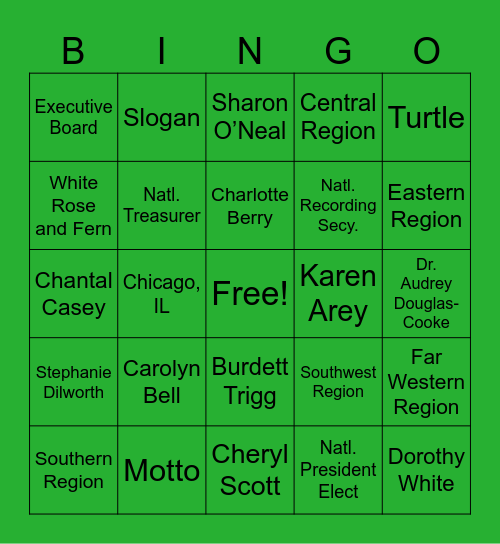 LOMEPA Bingo Card