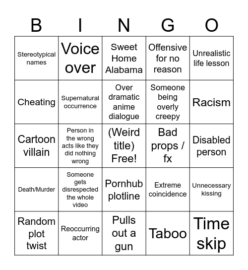 Tommorows teachings Bingo Card