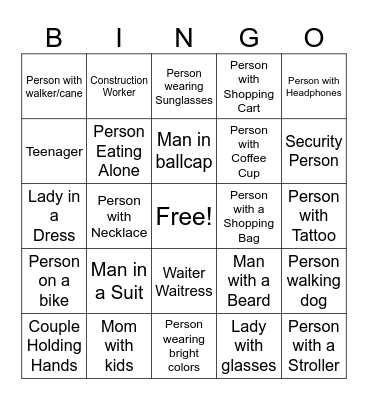 Soul Winning BINGO Card
