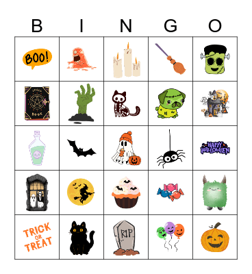 HALLOWEEN Bingo Card