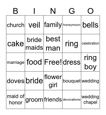 engagement Bingo Card