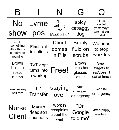 BrownTown Day bingo Card