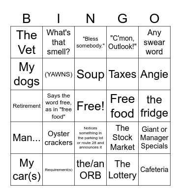 MIKE BINGO Card