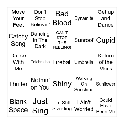 VIBE BINGO Card