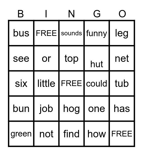 Orange week 2 Bingo Card