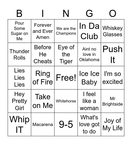 SingoBingo Card