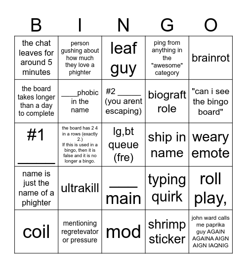 bingocom Bingo Card