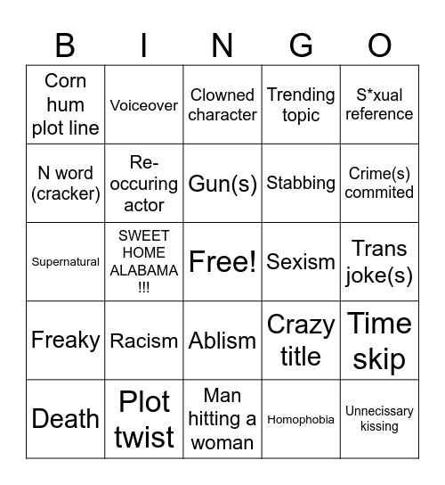 Tomorrow's Teachings Bingo Card