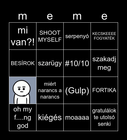 meme2 Bingo Card