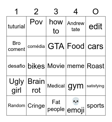 🧧 Bingo Card