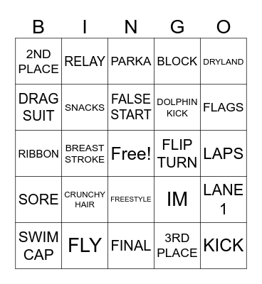 Bulldog Bingo Card