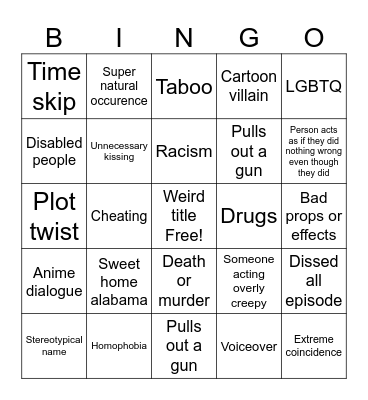 Tomorrows teachings Bingo Card