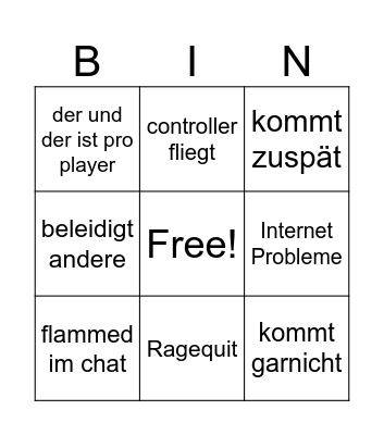 Mario Kart Bingo Card