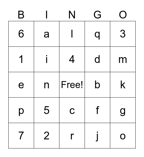 Auswärts-Bingo Card