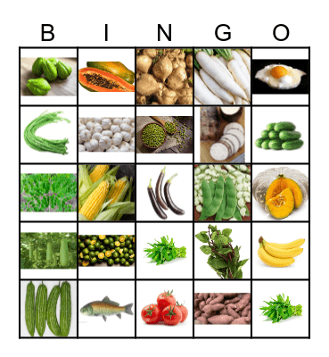 BINGO SA MAAYONG PAGKAON Bingo Card