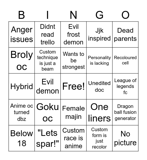 Epsilon ocs bingo Card