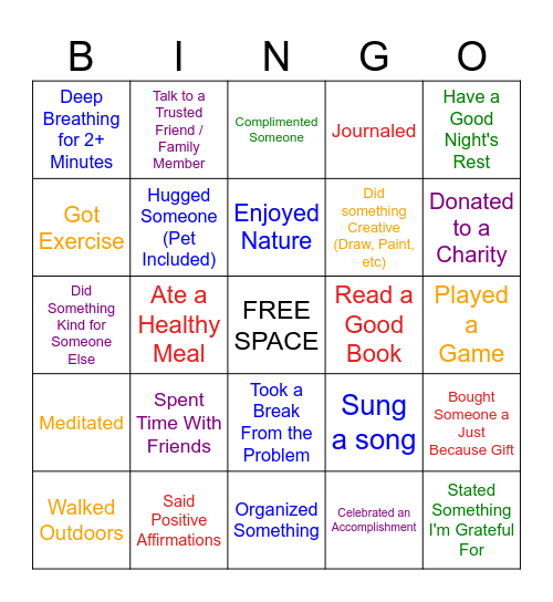 Crisis Management Bingo Card