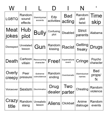 Tomorrows teachings Bingo Card