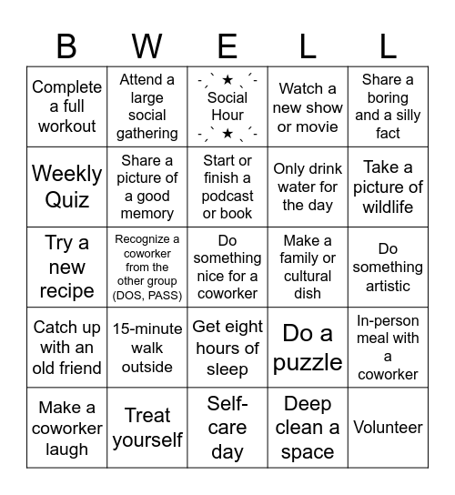 The Greatest GIH BINGO of All Time Bingo Card