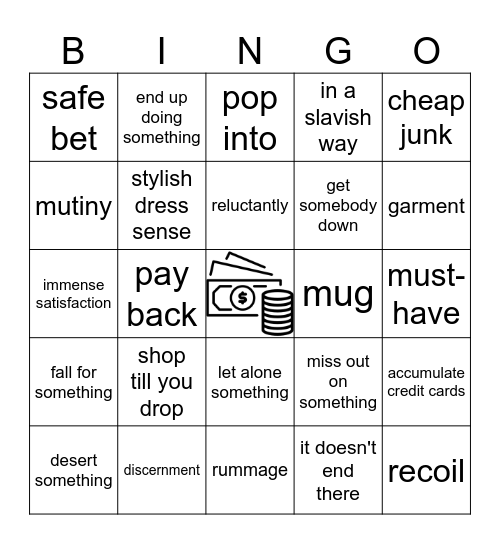 Unit 2 Bingo Card