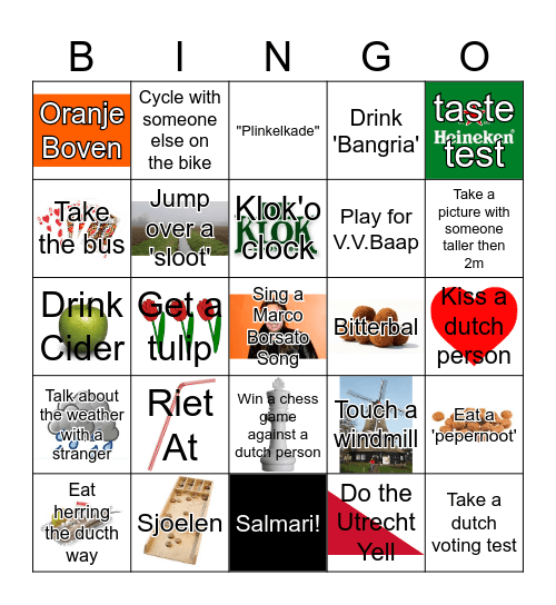 Ben's Bingo Card