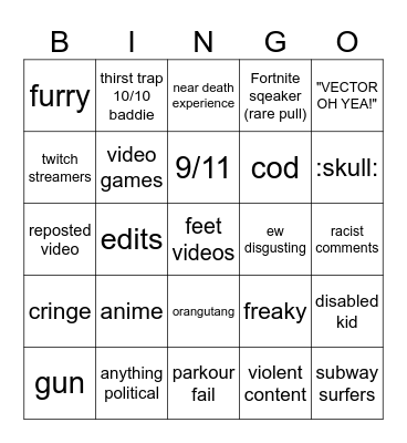 intagrameeeeeeeeeeeeeeeeeeeeeeeeeeeeeeeee reels bingo Card