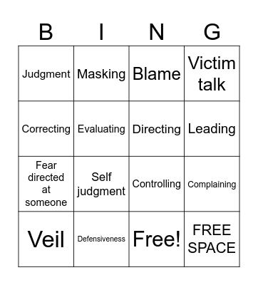 FC BINGO Card