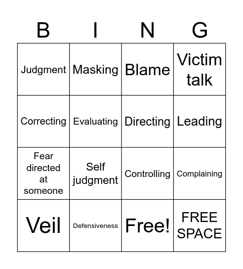 FC BINGO Card