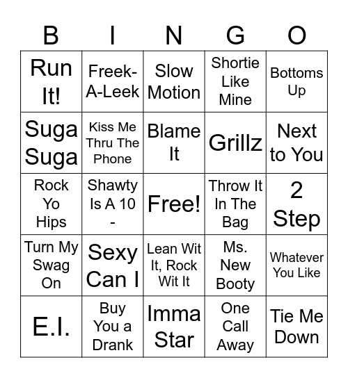 Fun Bingo Card