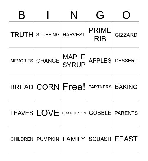 OCTOBER MAG BINGO Card
