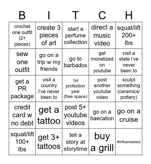 chapter 24 Bingo Card