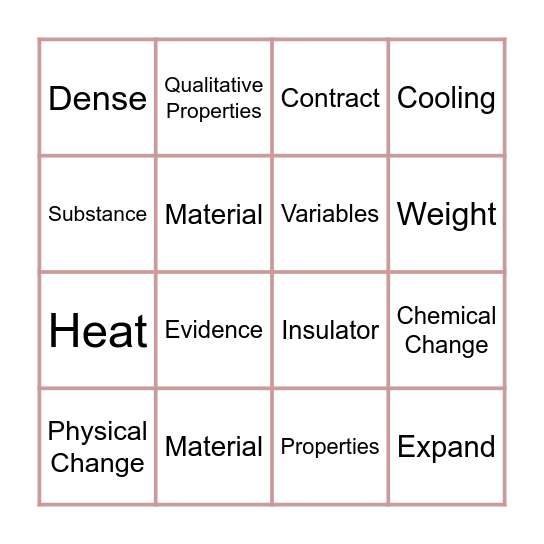L to J Cards Bingo Card