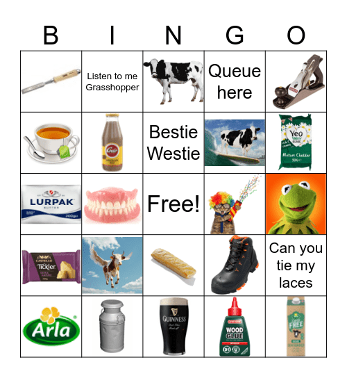 WEST LIFE BINGO Card