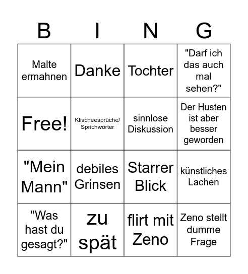 Lorenzen-Bingo Card