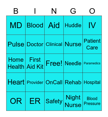 Inbound Bingo Card