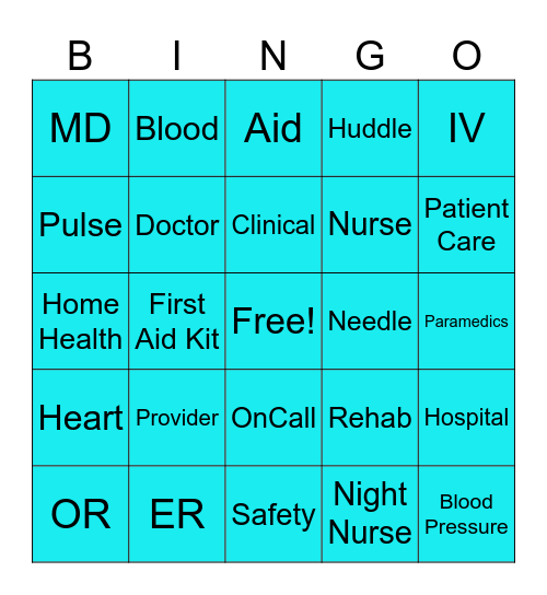 Inbound Bingo Card