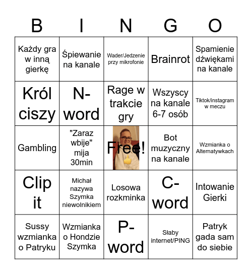 Discord Bingo Card