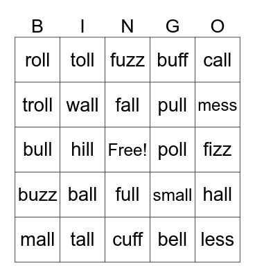FLSZ Bingo Card
