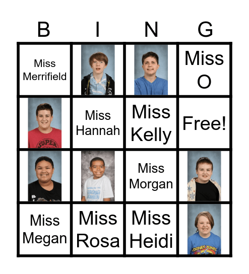 Get to Know You BINGO Card