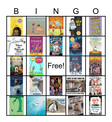 Banned Books 2024 Bingo Card