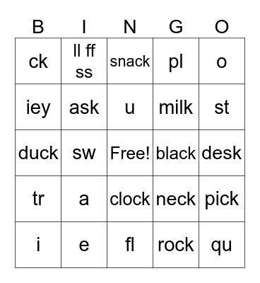 AAS 1 Step 19 Bingo Card