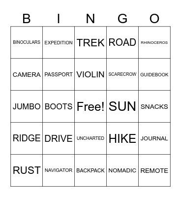 INKTOBER 2024 Bingo Card