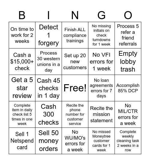 Uvalda's Bingo Card