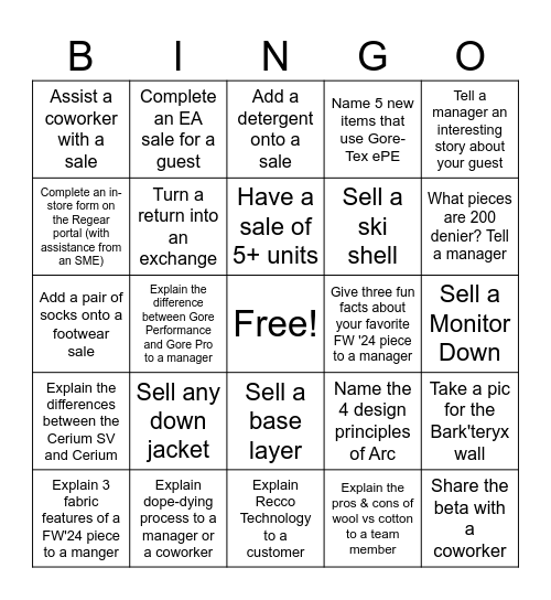 Bird Word Bingo! Bingo Card