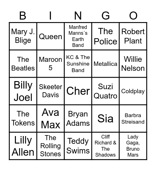 🥹 bingo 79 🥹 Bingo Card